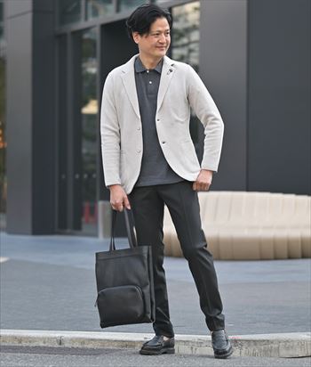 都会的なビジカジスタイル