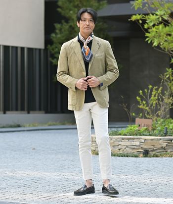 シンプルなのに華がある、春夏のイタリアンコーデ