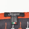 フェルッチミラノFERRUCCI/47-BASSOレッド&ブラックのベースデザインシルク製チーフポケットチーフ)n