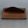 トリアンゴロTRIANGOLOイタリア製レザー名刺入れマロンブラウンカードケース茶革工房ブランド男女兼用