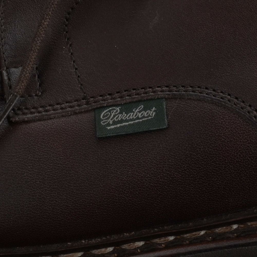 パラブーツ【国内正規品】PARABOOTシャンボードCHAMBORDカフェブラウンずっしり重厚ワーク貫録LISオイルドレザーUチップシューズメンズブランド18AW新色