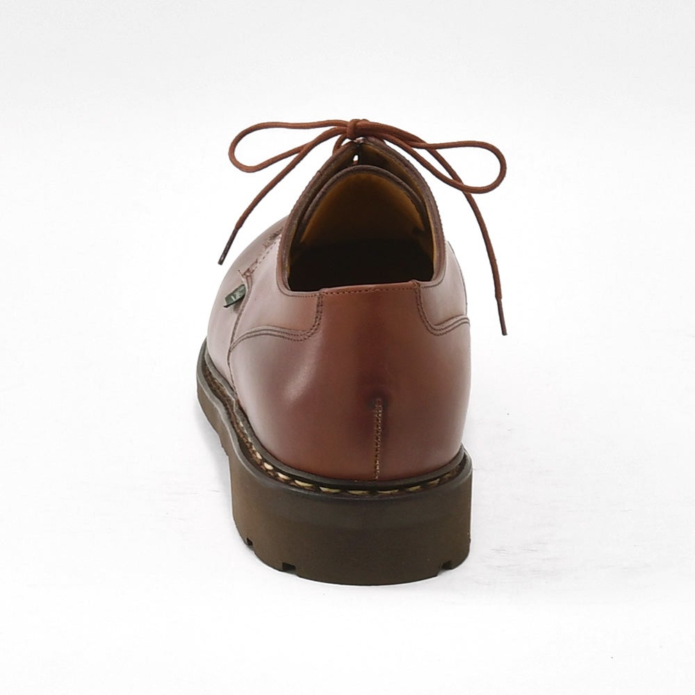 パラブーツPARABOOT[MARRONE][ブラウン]クラシックな顔つきで履きやすい、アウトドアも意識した防水レザーUチップシューズ
