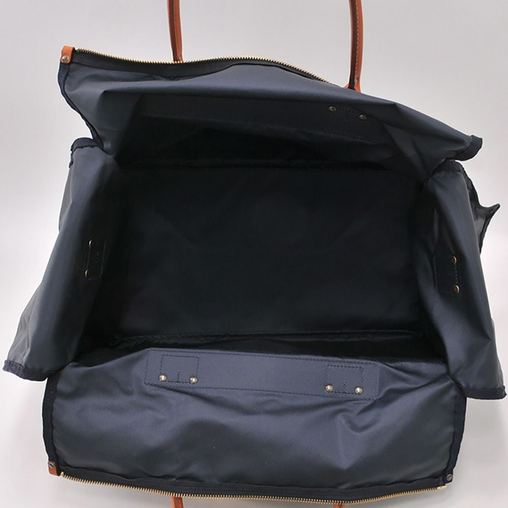 フェリージfelisi国内正規品メンズナイロンボストンバッグラゲージ10314/1/DSPシリーズの改良版軽量折り畳み２WAYショルダーコードは別売り旅行ブルーネイビーブラウンコンビでらでら公式ブランド