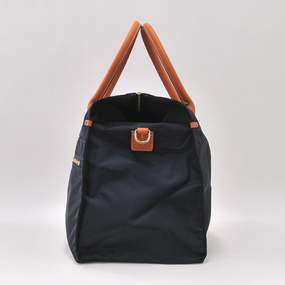 フェリージfelisi国内正規品メンズナイロンボストンバッグラゲージ10314/1/DSPシリーズの改良版軽量折り畳み２WAYショルダーコードは別売り旅行ブルーネイビーブラウンコンビでらでら公式ブランド