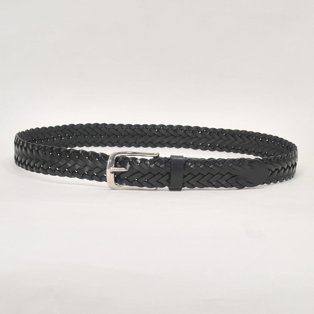 フェリージfelisi国内正規品メンズレザーメッシュベルトバケッタレザー3cm幅ナローブラックビジネススクエアバックルきれいめエレガントでらでら公式ブランド