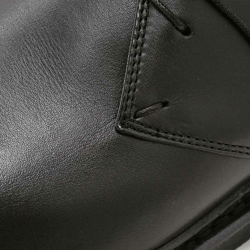 パラブーツルーリーPARABOOT国内正規品LULLYモデルブラックLISオイルドレザースマートなチャッカブーツギャラクシーラバーソール都会的メンズシューズでらでら公式ブランド