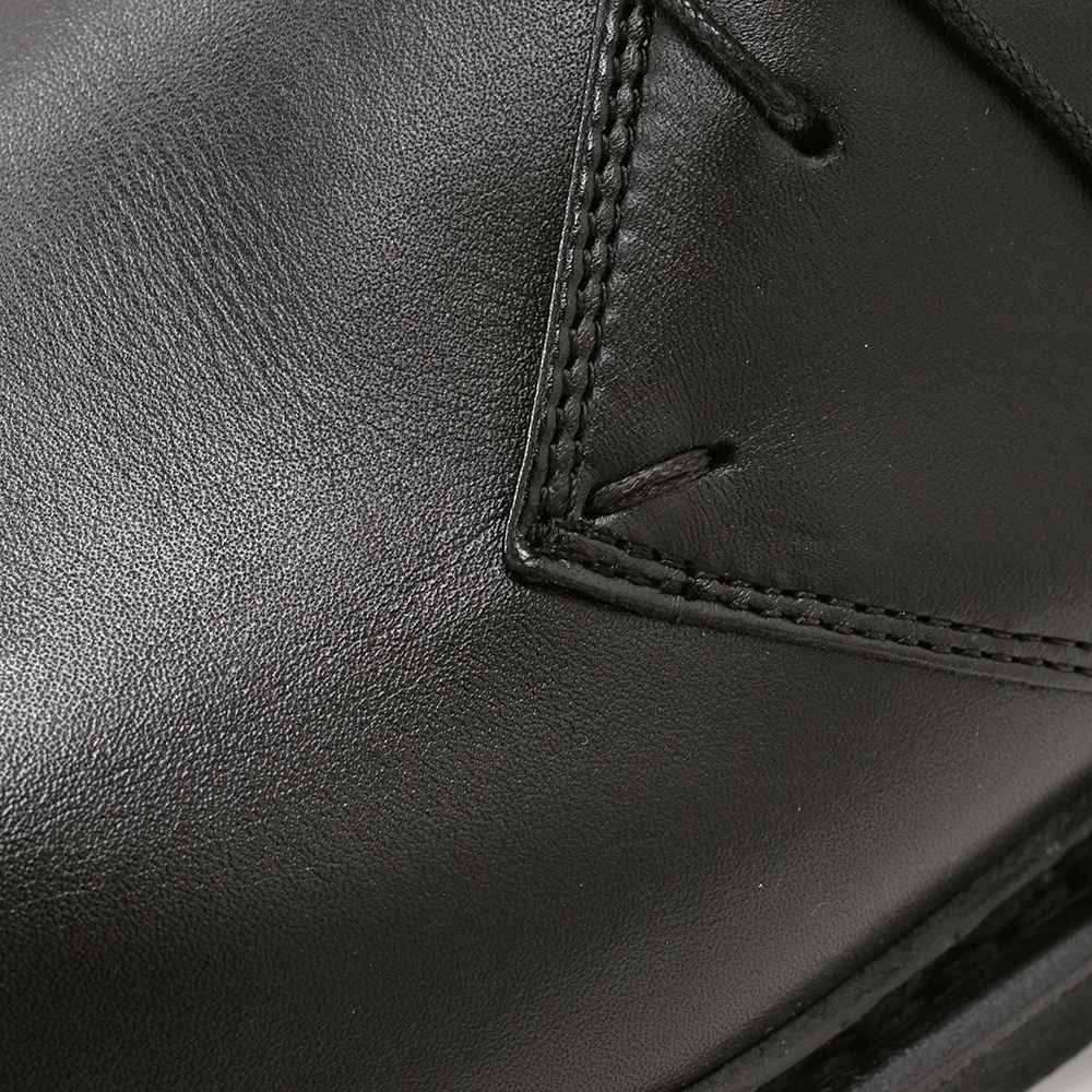 パラブーツルーリーPARABOOT国内正規品LULLYモデルブラックLISオイルドレザースマートなチャッカブーツギャラクシーラバーソール都会的メンズシューズでらでら公式ブランド