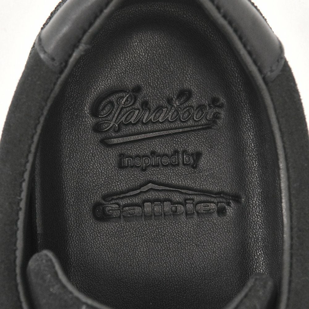 パラブーツPARABOOT国内正規品メンズアンクルローカットブーツMONTANAモンタナダービーワークシューズブラック黒スエードレザーシューズ軽量でらでら公式ブランド