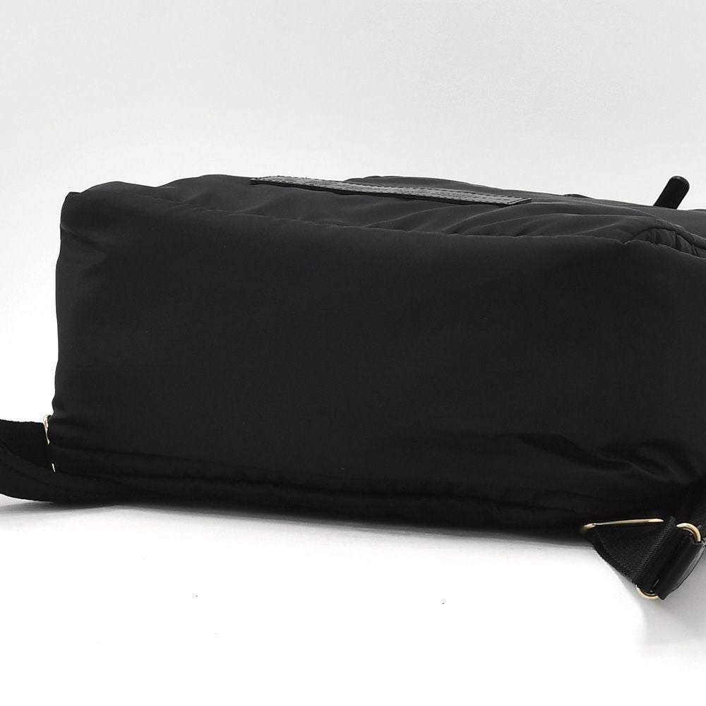 フェリージfelisi国内正規品ナイロンレザー21/60リュックサックバッグパックスクエアフォルム奥行き12.5cm4ポケットノートPC収納A4ファイルブラックでらでら公式ブランド