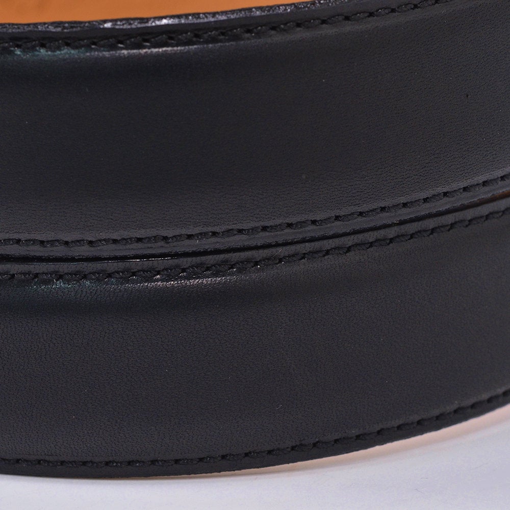 フェリージ国内正規品felisi699/6Aメンズレザーベルトスクエアバックル3cm幅レディース兼用ブラック