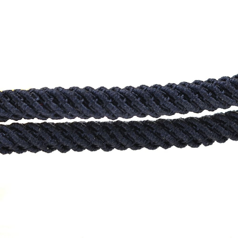 Bijoyビジョイブレスレットユニセックスロープバングルトグル式ネイビーポリエステルニッケル・リードフリー真鍮ハンドメイドプレゼントフランス製国内正規品