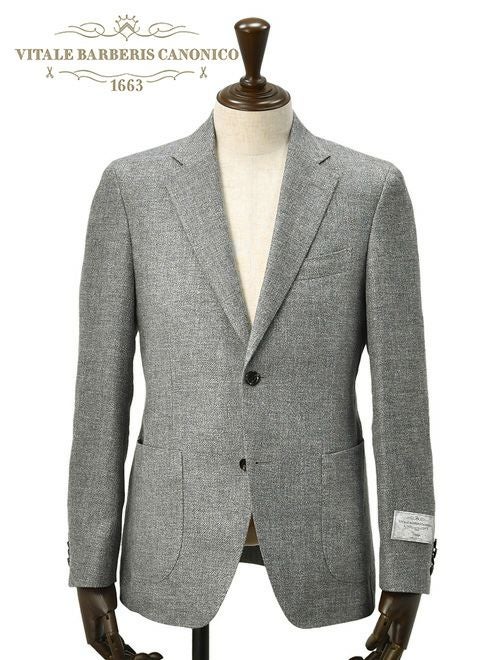 ゾウさん 【新品未使用VITALE BARBERIS CANONICO VITALE BARBERIS CANONICO -カノニコ- / ブラウン無地 / ウール100