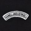 カネルKANELL半袖ニットソーメンズバスクシャツサマーセーターISOLDEイソルデボートネックブラック無地オーガニックコットンボックスシルエットでらでら公式ブランド