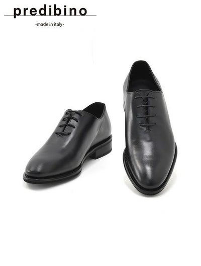 プレディビーノPREDIBINOドレスシューズメンズホールカットE870イタリアンカーフレザーブラックTINOラストＶibramソールマッケイ製法でらでらオリジナルブランド