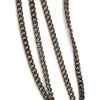 ディースクエアードDSQUARED2ブレスレットメンズJesusBracelets2連クロスチェーンルテニウムブラックリング調節式ユニセックス真鍮ジュエリー国内正規品でらでら公式ブランド