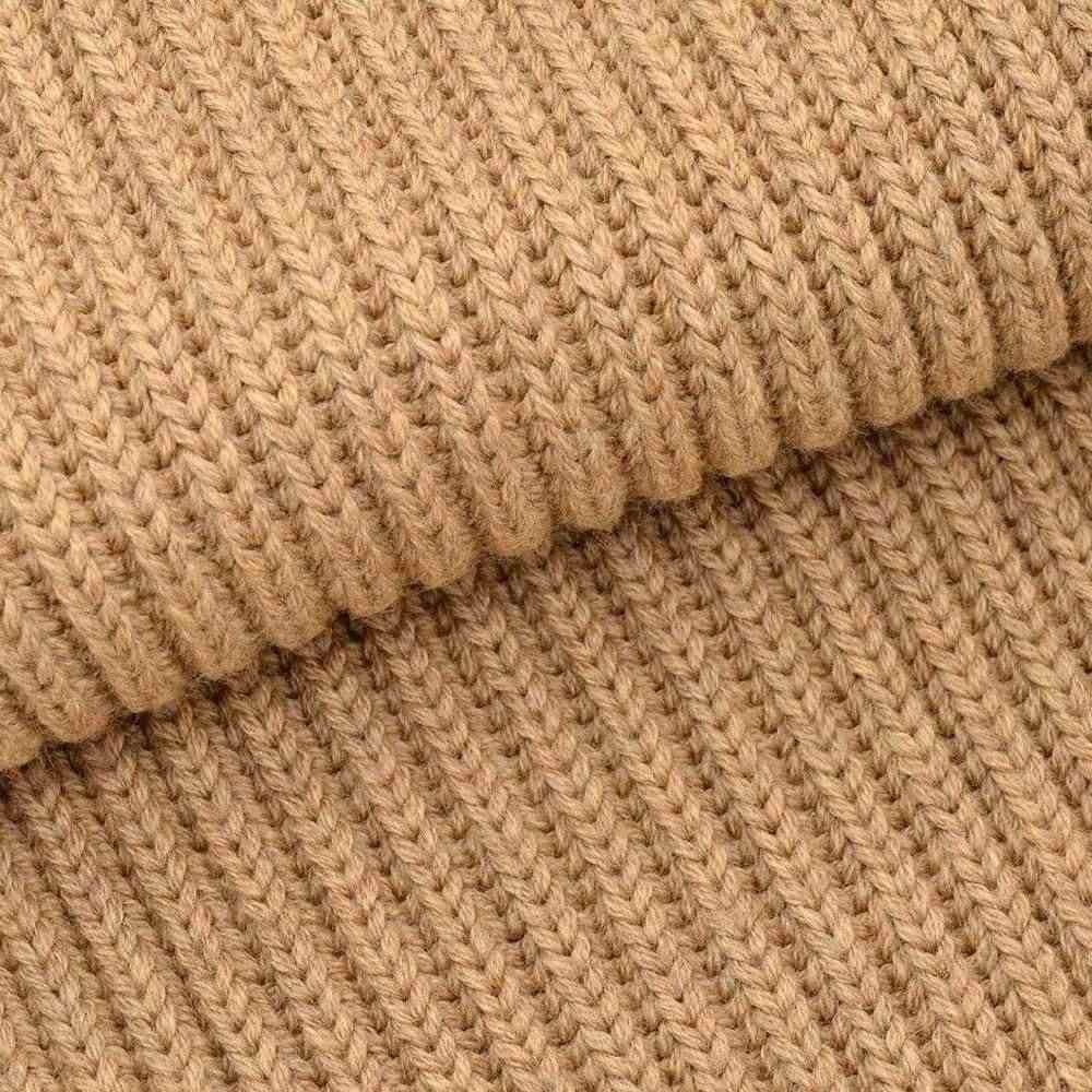 ディースクエアードDSQUARED2メンズマフラー&キャップニット帽2点セットベージュキャメルウールブランドタグ赤タグ男性プレゼントギフト国内正規品