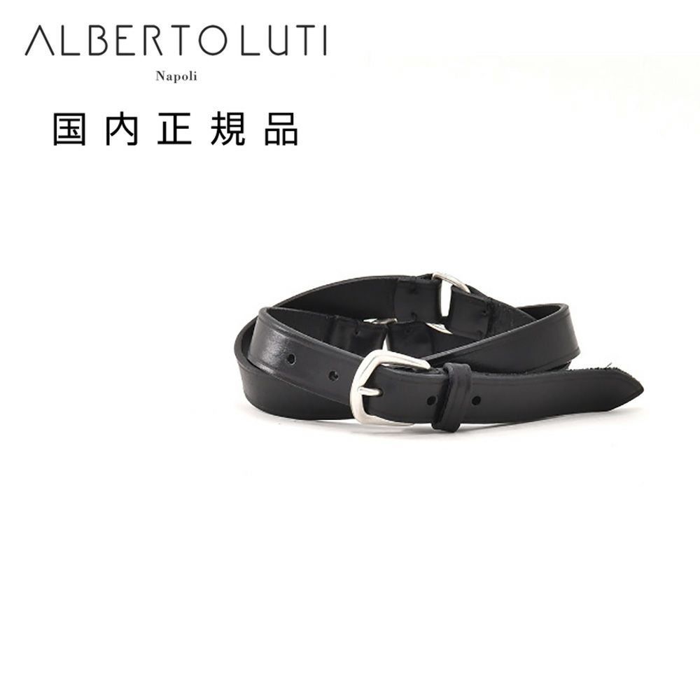 アルベルト ルティ ALBERTO LUTI レザーベルト メンズ プンターレ仕様