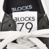 ブロックス79BLOCKS79スニーカーメンズレースアップシューズCOBIモデルナンバリングデザインブラックシルバーホワイト黒白スムースレザーEｘtralightソールサスティナブル国内正規品でらでら公式ブランド