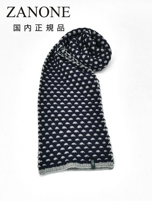 ヌメロ ヴェントゥーノ N°21 マフラー メンズ ウールナイロン ブラック