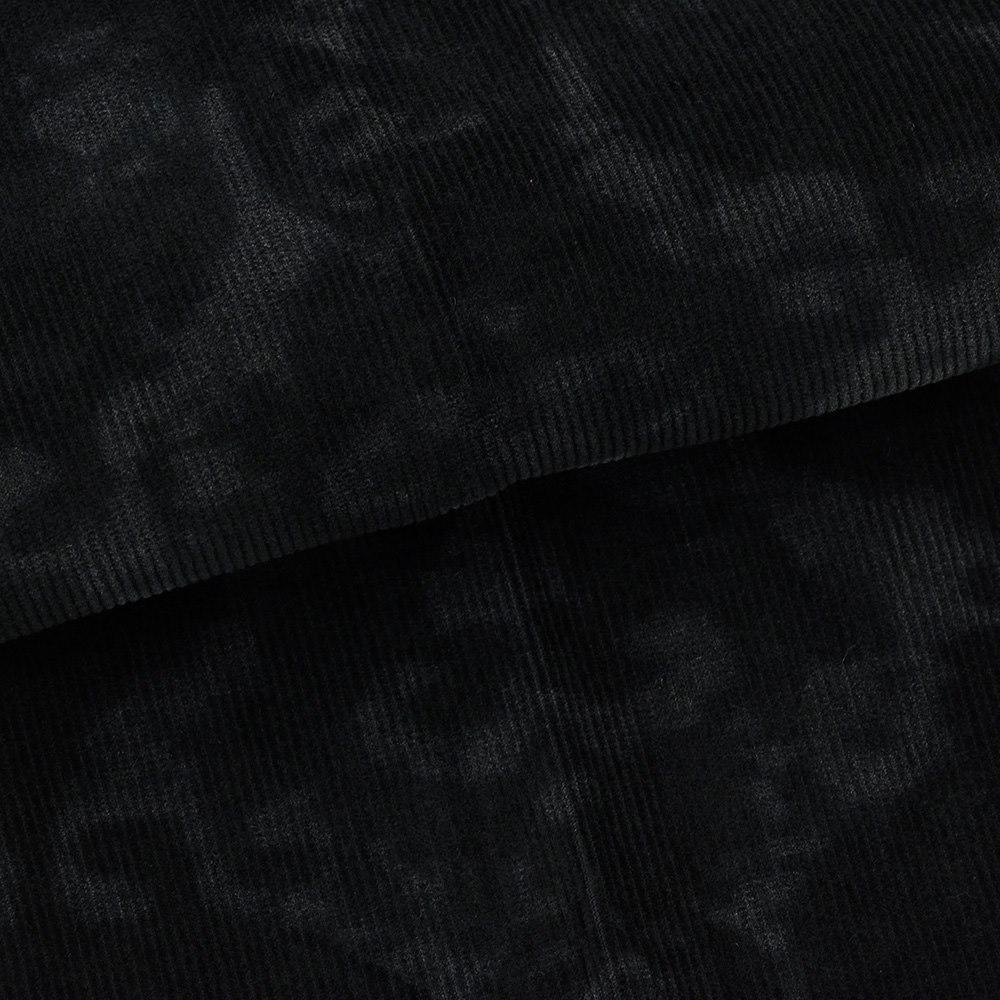 アントレアミENTREAMISコーデュロイパンツメンズ8188モデルジャガード柄コットンストレッチブラック黒クロップド丈スキニー細畝国内正規品でらでら公式ブランド