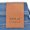 リプレイREPLAYメンズジーンズANBASSHYPERFLEXX.L.I.T.E.RE-USEDライトブルーハイパーフレックスリユーズドスリムフィットアンバス国内正規品イタリアブランド