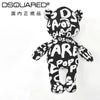 【preSALE!30%off】ディースクエアードDSQUARED2キーホルダーメンズテディベアモチーフプリントデザインブラック×ホワイトモチーフ80年代ポップアートプレゼントギフト贈り物国内正規品でらでら公式ブランド
