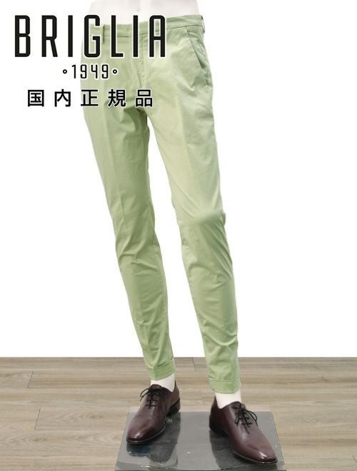 ブリリア BRIGLIA 1949 コットンパンツ メンズ チノスラックス ツイル
