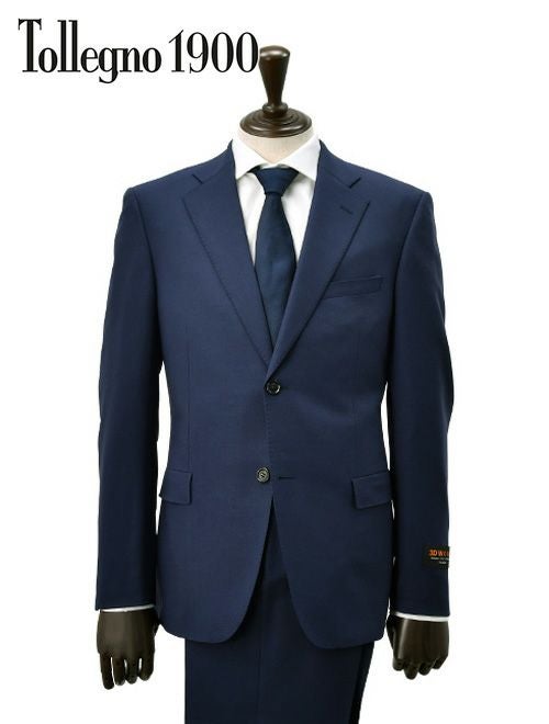 トレーニョ TOLLEGNO1900 シングルスーツ メンズ 2つ釦フロント 3D