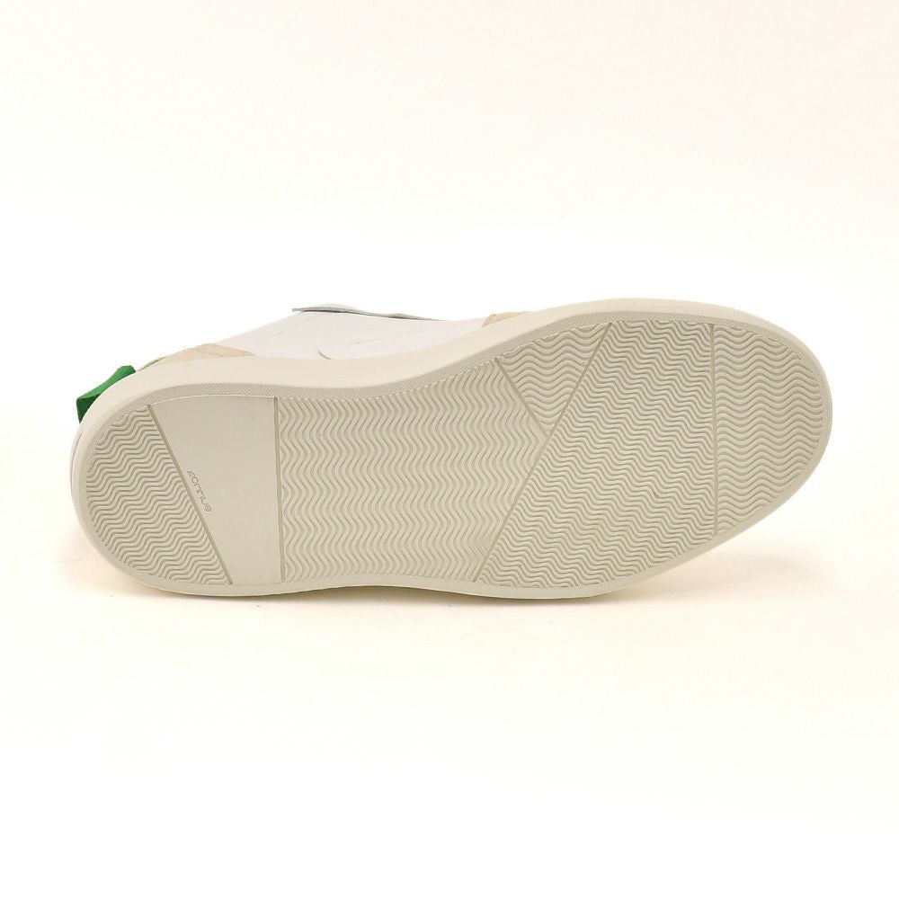 ブロックス79BLOCKS79スニーカーメンズレースアップシューズAMIKモデルグログランテープブランドアイコンホワイト×グリーンスムースレザーゴムソールサスティナブル国内正規品でらでら公式ブランド