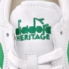 【preSALE!30%off】ディアドラヘリテージDiadoraHeritageレザースニーカーメンズローカットシューズMIBASKETROWUSEDマイバスケットホワイト×グリーンユーズド加工国内正規品でらでら公式ブランド