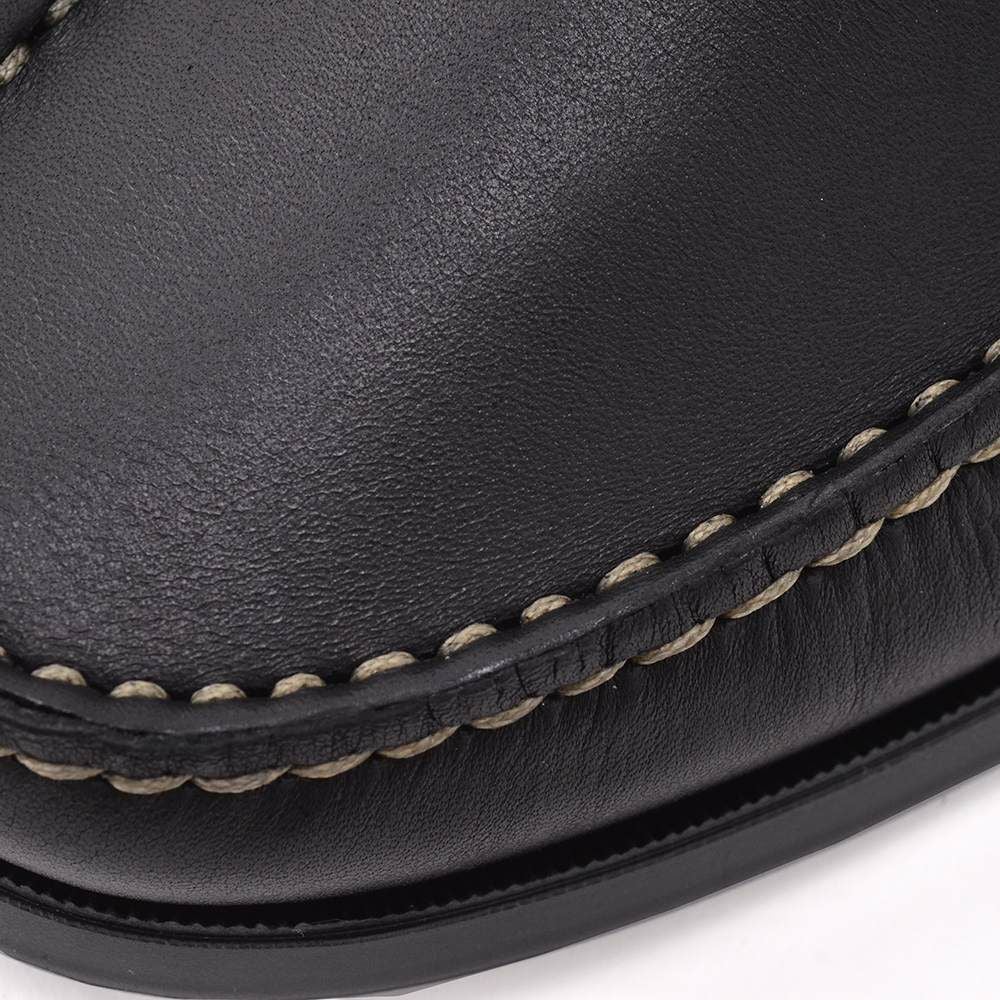 パラブーツPARABOOTデッキシューズメンズBARTHバースブラック黒MARINEソールオイルドレザースリッポンブレイク製法国内正規品でらでら公式ブランド