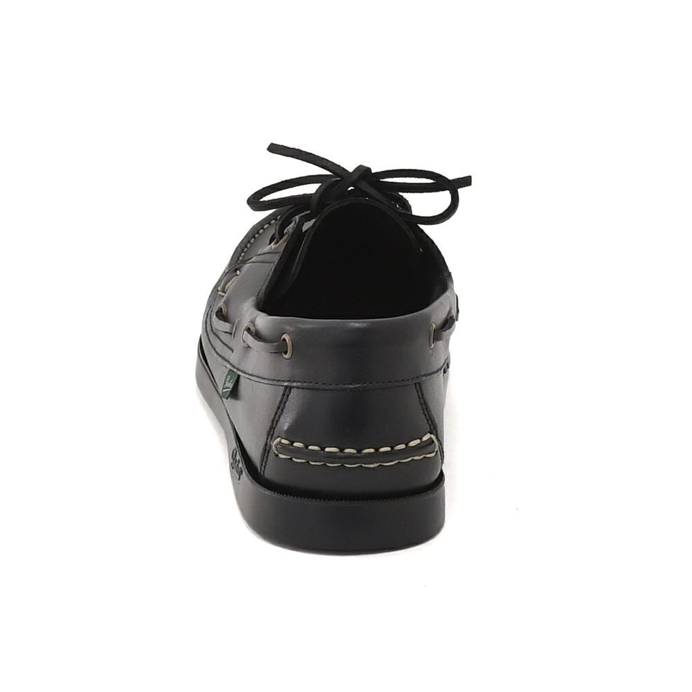 パラブーツPARABOOTデッキシューズメンズBARTHバースブラック黒MARINEソールオイルドレザースリッポンブレイク製法国内正規品でらでら公式ブランド