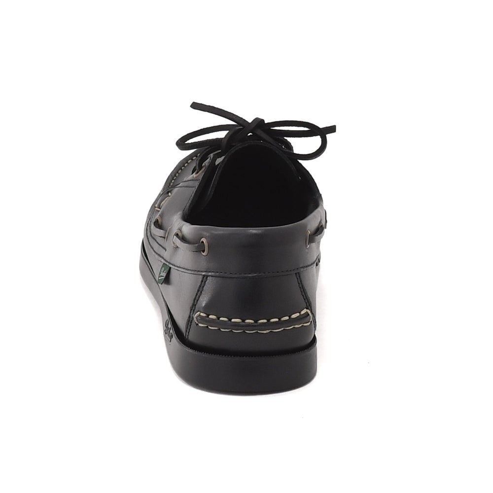 パラブーツPARABOOTデッキシューズメンズBARTHバースブラック黒MARINEソールオイルドレザースリッポンブレイク製法国内正規品でらでら公式ブランド