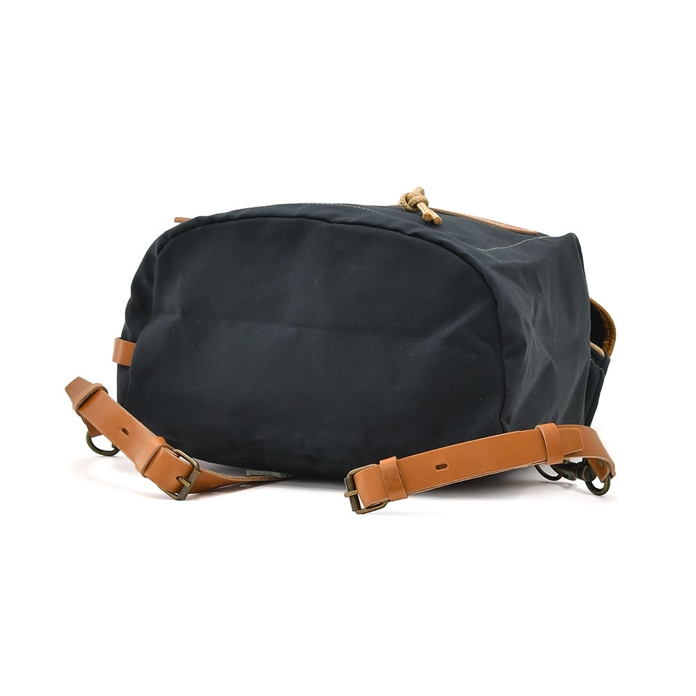 ブルードゥシャフBleudechauffeバックパックメンズCAMPキャンプオーガニックコットンキャンバスリュックネイビー紺耐水性フランス製国内正規品でらでら公式ブランド