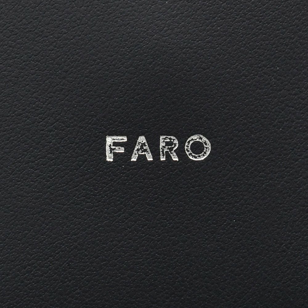 ファーロFAROバックパックメンズスムースカーフレザーブラック黒フラップマグネット開閉式ブランドロゴデザイン男女兼用ハンドル付き国内正規品でらでら公式ブランド
