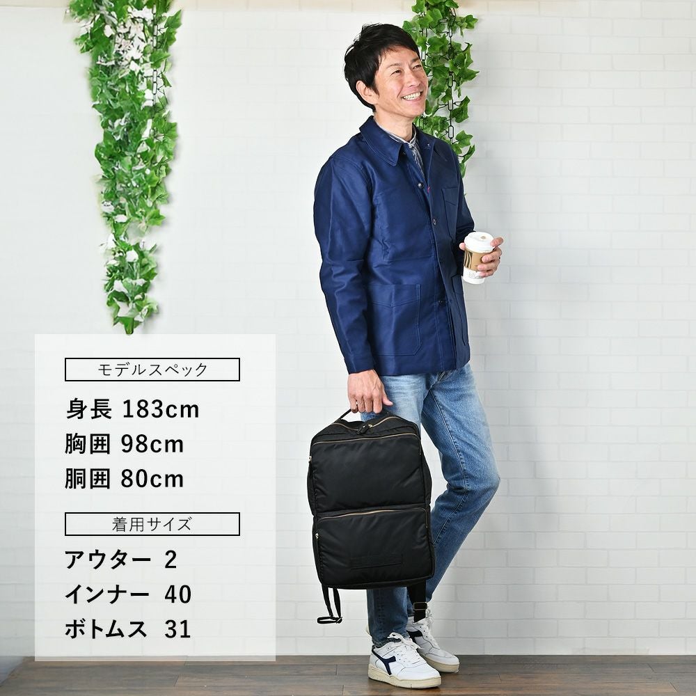 【preSALE!20%off】ジャンネットGIANNETTO長袖カジュアルシャツメンズシャンブレー生地ストライプ柄バンドカラーブルー×ホワイトスリムフィット製品洗い国内正規品でらでら公式ブランド