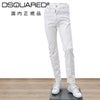 【preSALE!20%off】ディースクエアードDSQUARED2デニムパンツメンズストレッチジーンズ642JEANホワイト白WHITEBULLレギュラーフィットウォッシュ加工S74LB1490国内正規品でらでら公式ブランド