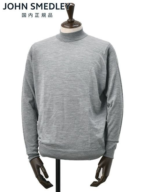 イギリス製 john smedley ニットポロ M ブラウン メリノウール 90s JOHN SMEDLEY Merino Wool Knit Polo（Made in