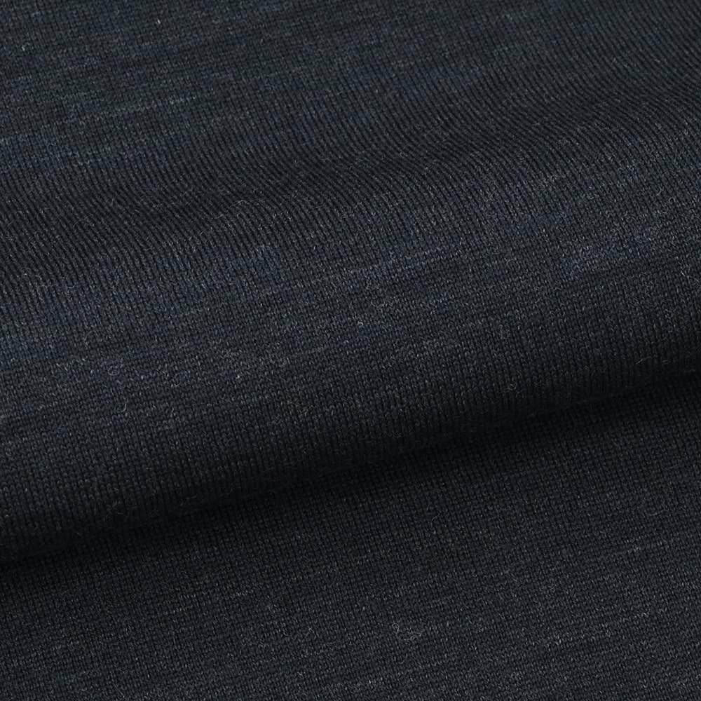 ジョンスメドレーJOHNSMEDLEYモックネックニットメンズKILDAYハイゲージセーターダークグレー長袖メリノウール30ゲージMODERNFITモダンフィット国内正規品でらでら公式ブランド