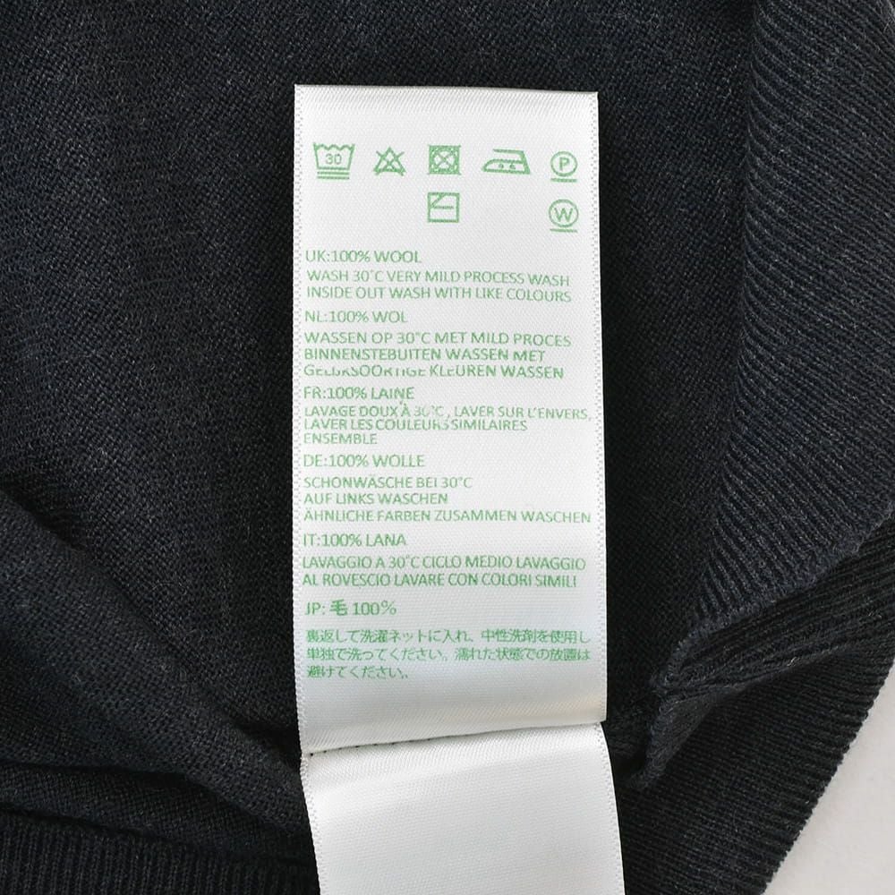 ジョンスメドレーJOHNSMEDLEYモックネックニットメンズKILDAYハイゲージセーターダークグレー長袖メリノウール30ゲージMODERNFITモダンフィット国内正規品でらでら公式ブランド