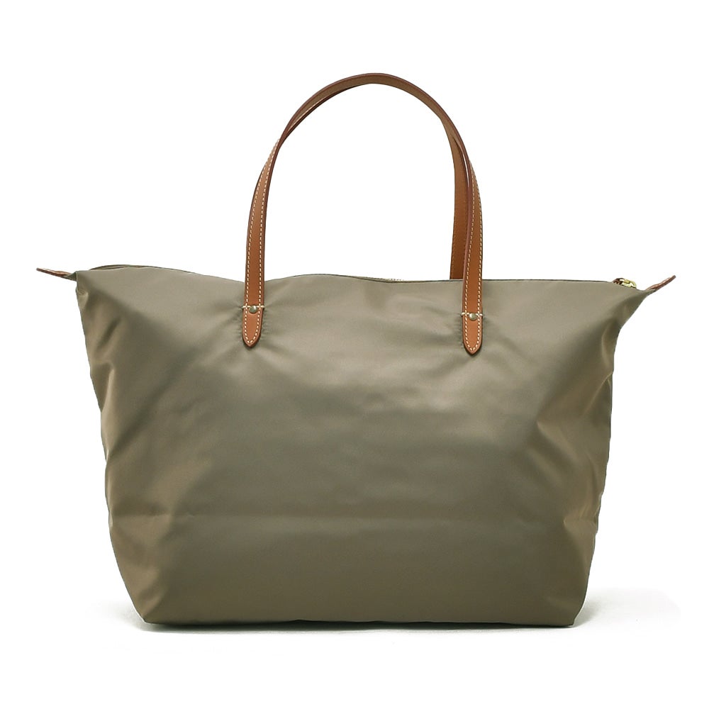 フェリージFELISIトートバッグメンズナイロン×レザー17/26/4/DSカーキハンドバッグ鞄ブランドロゴデザイン男女兼用ファスナー開閉国内正規品でらでら公式ブランド