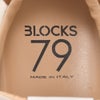 ブロックス79BLOCKS79スニーカーメンズレースアップシューズCOBIモデルナンバリングデザインホワイト×ブラウンスムースレザー×スエードレザーEｘtralightソールサスティナブル国内正規品でらでら公式ブランド