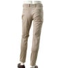 ベルウィッチBERWICHチノスラックスメンズコットンパンツMORELLOモレッロ当店別注ベージュノープリーツ先染めツイル生地スリムテーパード3点留めフロント国内正規品でらでら公式ブランド