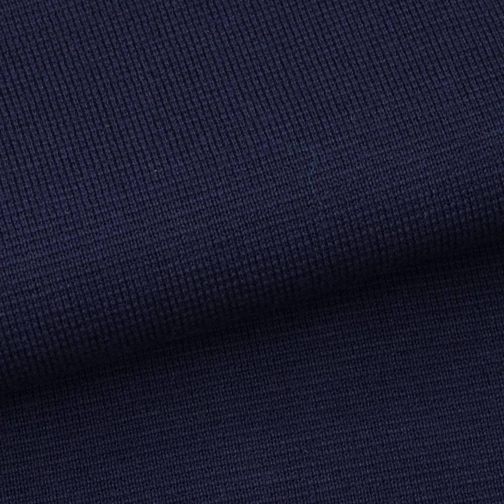 【preSALE!20%off】フィリッポデローレンティスFILIPPODELAURENTIISニットジャケットメンズ6つ釦ダブルブレストエクストラファインメリノウールネイビー紺長袖ノッチドラペルハイゲージカーディガン国内正規品でらでら公式ブランド