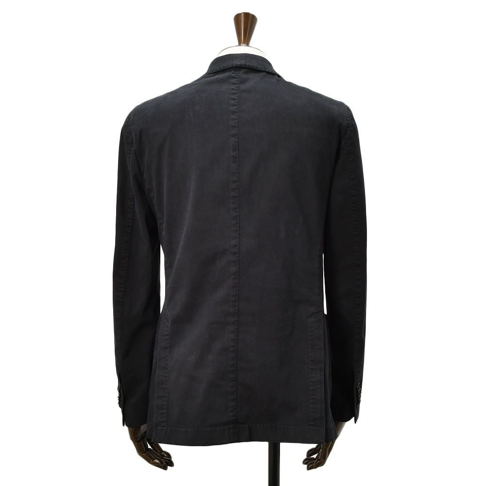 【preSALE!20%off】サンタ二エッロSANTANIELLOシングルスーツメンズセットアップストレッチコットンツイルVL799MFブラック黒段返り3つ釦シングルジャケット×1プリーツスラックス国内正規品でらでら公式ブランド