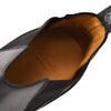 パラブーツPARABOOTサイドゴアブーツメンズシャンフォートCHAMFORTブラック黒オイルドレザースムースタイプ織りタグ兼用ストラップフランス製国内正規品でらでら公式ブランド