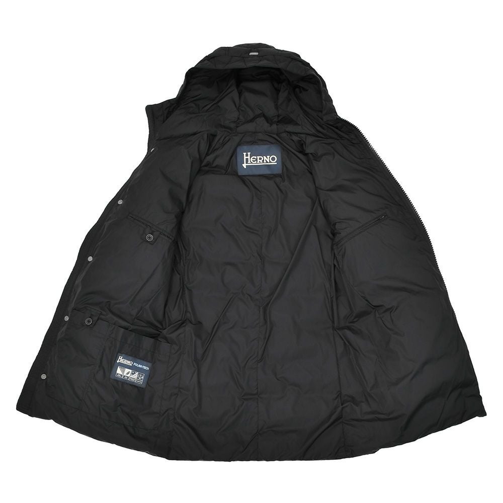 ヘルノラミナー国内正規品HERNOLAMINARメンズダウンジャケットフーデッドPL119スポーティーアウターモダンレッドゴアテックス