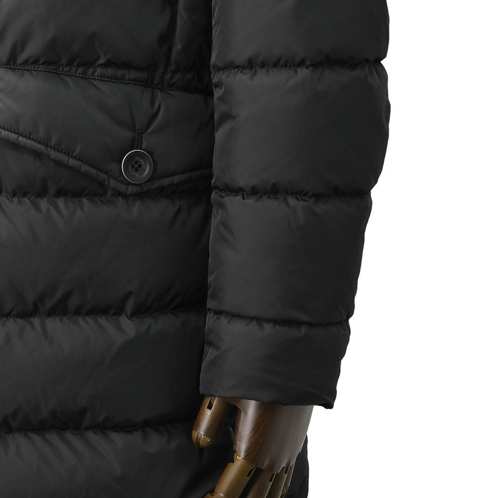 ヘルノラミナー国内正規品HERNOLAMINARメンズダウンジャケットフーデッドPL119スポーティーアウターモダンレッドゴアテックス