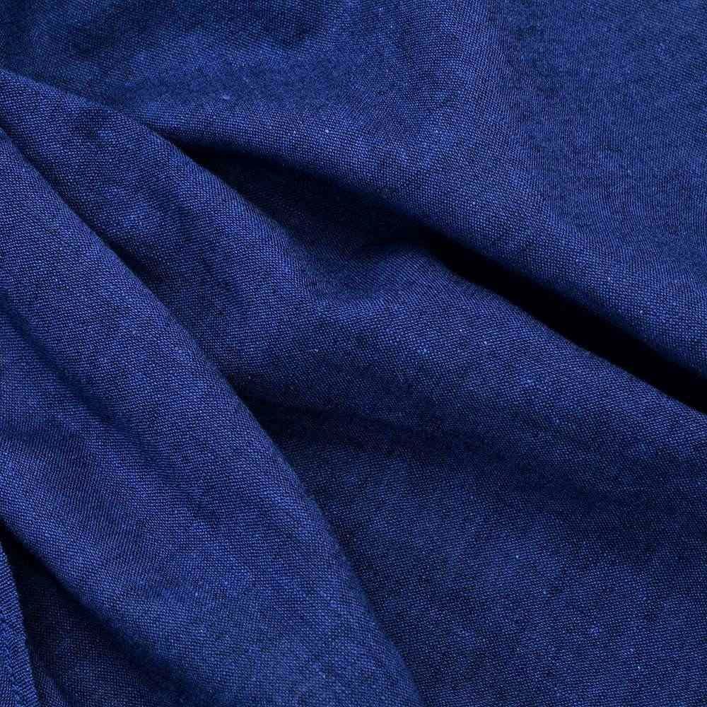 ジャンネットGIANNETTO長袖カジュアルシャツメンズリネンコットン生地ヴィンチフィットVINCIFITダークブルーホリゾンタル襟イタリア製国内正規品でらでら公式ブランド