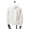 リプレイREPLAYプルオーバーパーカーメンズコットン100%スウェットホワイト白ブランドロゴデザインドローコードレギュラーフィット国内正規品でらでら公式ブランド
